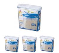 LocknLock Boîte de conservation pour céréales 3,9 L (Lot de 4)
