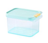 LocknLock HFL102 Récipient de conservation alimentaire en plastique avec couvercle pour cuisine, déjeuner, préparation des repas et restes, sans BPA, hermétique, étanche, passe au micro-ondes et au