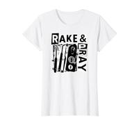 Lockpicking Rake and Pray Penetration Tester T-Shirt Graphique avec Valeur, Femme, Blanc, XS