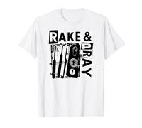 Lockpicking Rake and Pray Penetration Tester T-Shirt Graphique avec Valeur, Homme, Blanc, M