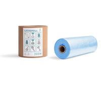 LOCKSMELL recharge de poubelle à couches compatible avec Tommee Tippee Sangenic et autres cartouches de poubelle à couches | Fabriqué à partir de matériaux recyclés + TUBE RECHARGE (200m)