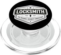 Locksmith The Original Security Consultant Locksmithing Blague PopSockets PopGrip pour MagSafe