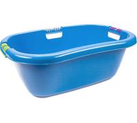 Lockweiler 1036565/390 Bac à linge Ergo, 65 x 45 x 25 cm, 28 litres, aquamarine