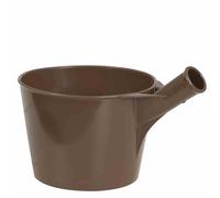 Lockweiler 400-9292402000 Seau à purin avec bec verseur en plastique, 23cm, brun (1 pièce)