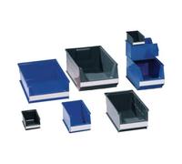 Lockweiler Boîtes de rangement ouvertes L500/450xl310xH200mm polyéthylène régénéré gris LOC Quantité:10