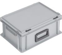 Lockweiler Coffrets en plastique L400xl300xH183 mm PP 1 poignée fermoir couli...