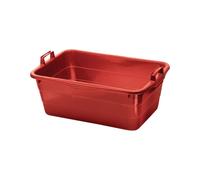 Lockweiler Cuve L620xl425xH250 mm contenu 45 l PE rouge