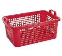 Lockweiler Panier L620xl425xH250mm 45 l polyéthylène rouge LOCKWEILER Quantité:1