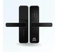 LOCKY-1 Serrure connectée Code, Badge, App, Bluetooth, Poignée intégrée