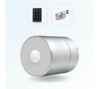 LOCKY-4 Smart Lock PRO Pack Serrure connectée, Codes, App Smartphone, Adaptable sur cylindre européen, Motorisée, Bluetooth