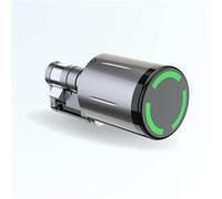 Demi-cylindre électronique de serrure connecté étanche locky-13 à badge rfid mifare