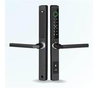 LOCKY Serrure connectée locky-11 biométrique, code, badge et bluetooth - ultra fine 11 G