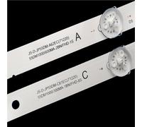 LOCLPCKGYA Bande LED adaptée Fit For ND55KS4000 JN UHD SMART JS-D-JP55DM-B51EC JS-D-JP55DM-A62EC 55DM1000/300MA-1BIN/FHD-8S 55DM1000/600MA-2BIN/FHD-1S(5 set - 45 pcs)
