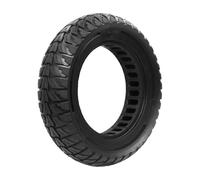 LOCLPCKGYA Pneu Tout-Terrain Plein increvable 10x2.5-6.1 Compatible Fit for la Trottinette électrique Fit for KUGOO M4/M4 Pro. Pneu tubeless Anti-crevaison.(Black)