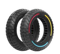 LOCLPCKGYA Pneu Tout-Terrain Plein increvable 10x2.5-6.1 Compatible Fit for la Trottinette électrique Fit for KUGOO M4/M4 Pro. Pneu tubeless Anti-crevaison.(Color)