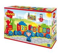 Ecoiffier Locomotive Abrick chiffres et lettres Multicolore Dès 18 mois