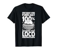 Loco Moco Recette de nourriture hawaïenne amusante T-Shirt