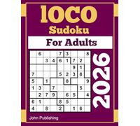 Loco Sudoku: 2026 Loco Sudoku Puzzle Books for Adults