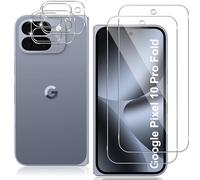 Locofun Verre Trempé pour Googel Pixel 10 Pro Fold, 2 Pièces Protection écran Film avec 2 Pièces Caméra Arrière Protecteur, Dureté 9H Film Objectif Ultra HD Vitre Trempé