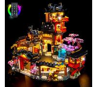 LocoLee Kit d'éclairage compatible avec Lego 71861 La vieille ville 15ème anniversaire - Pas de modèle réel uniquement, accessoires d'éclairage LED compatibles avec Lego Old Town (version RC)
