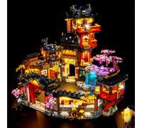 LocoLee Kit d'éclairage compatible avec Lego 71861 La vieille ville 15ème anniversaire - Pas de modèle réel uniquement, accessoires d'éclairage LED compatibles avec Lego Old Town (version standard)