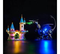 LocoLee Kit d'éclairage LED pour Lego 43240 Forme de dragon maléfique - Pas de modèles seulement, kit d'éclairage créatif compatible avec Lego 43240 Maleficent's Dragon Form Set