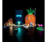 LocoLee Kit d'éclairage pour Lego Bob l'éponge Squarepants : bas de bikini 11386, accessoires d'éclairage LED pour LEGO Icons Bas de bikini pour collectionneurs d'affichage, modèle non inclus, juste