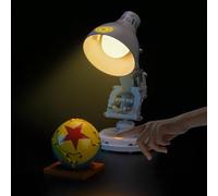 LocoLee Kit d'éclairage tactile compatible avec Lego 21357 Pixar Luxo Jr - Pas de modèle uniquement, accessoires d'éclairage LED compatibles avec Lego Ideas 21357 Pixar Petite lampe de table (version