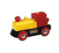 Brio - 33225 - Véhicule À Piles - Locomotive Jaune-Brio-Brio
