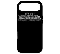 Locomotive à Vapeur Big Boy 4000 Classe American Train Blueprint Coque pour iPhone Air