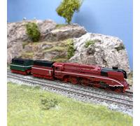 Arnold Locomotive à vapeur BR 18 201 – double tender DB – Époque V – Son numérique HN2664S