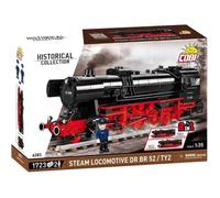 Locomotive à vapeur - COBI - 6283 - Blanc - Noir, Rouge - 300 pièces