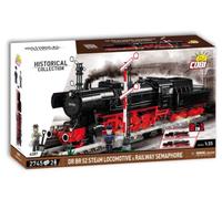 COBI DR BR 52 Locomotive à vapeur et sémaphore ferroviaire, Jouets de construction
