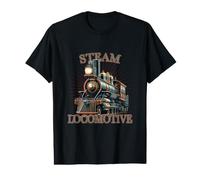 Locomotive à Vapeur Machine à Vapeur Train à Vapeur T-Shirt Graphique avec Valeur