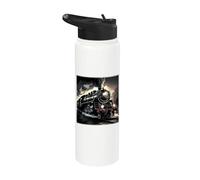 Locomotive à vapeur Train 4014 Vintage Railroad Engine Stainless Steel Insulated Water Bottle