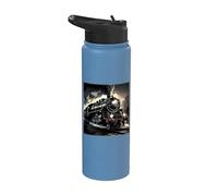 Locomotive à vapeur Train 4014 Vintage Railroad Engine Stainless Steel Insulated Water Bottle