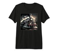 Locomotive à Vapeur Train 4014 Vintage Railroad Engine T-Shirt Haut de Gamme