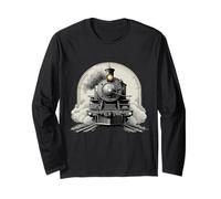 Locomotive à Vapeur Vintage avec Moteur Big Boy Manche Longue