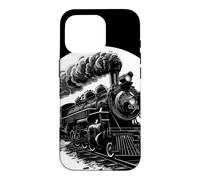 Locomotive avec Charbon pour Les Amateurs de vêtements ferroviaires Coque pour iPhone 16 Pro