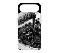Locomotive avec Charbon pour Les Amateurs de vêtements ferroviaires Coque pour iPhone Air