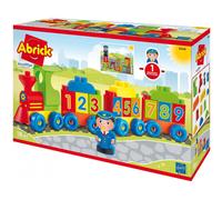 Ecoiffier Locomotive Abrick chiffres et lettres Multicolore Dès 18 mois