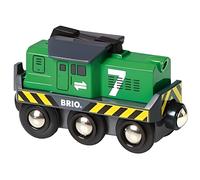 Locomotive de Frêt à Pile - BRIO - Mixte - Vert - A partir de 3 ans