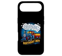 Locomotive de Train avec Inscription « I'm Cousin of The Birthday Boy » Coque pour iPhone Air