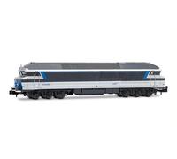 Locomotive Diesel Arnold HN2653S SNCF CC 72006 Multiservice avec Logo SNCF Rouge, ép, V, avec décodeur sonore DCC,