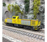 Locomotive diesel BB 660163, "INFRA", logo Carmillon, SNCF, Ep. VI digital son -