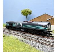 Locomotive diesel Classe 66, 513-10, LINEAS, Ep. VI - KATO 17751-H - N 1/160