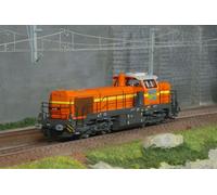Locomotive diesel Vossloh DE18, Millet Rail (ex. Colas) - Jouef HJ2472S - Digita