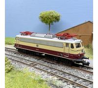 Locomotive électrique BR 112 310-8, «Bügelfalte», TEE rouge carmin/ivoire, DB, E