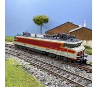Locomotive électrique CC 21002, "livrée béton, logo Beffara", SNCF, Ep. IV et V