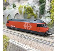 Locomotive électrique Re 460 104-7 «Toggenburg», logo frontal relief, CFF/SBB, E